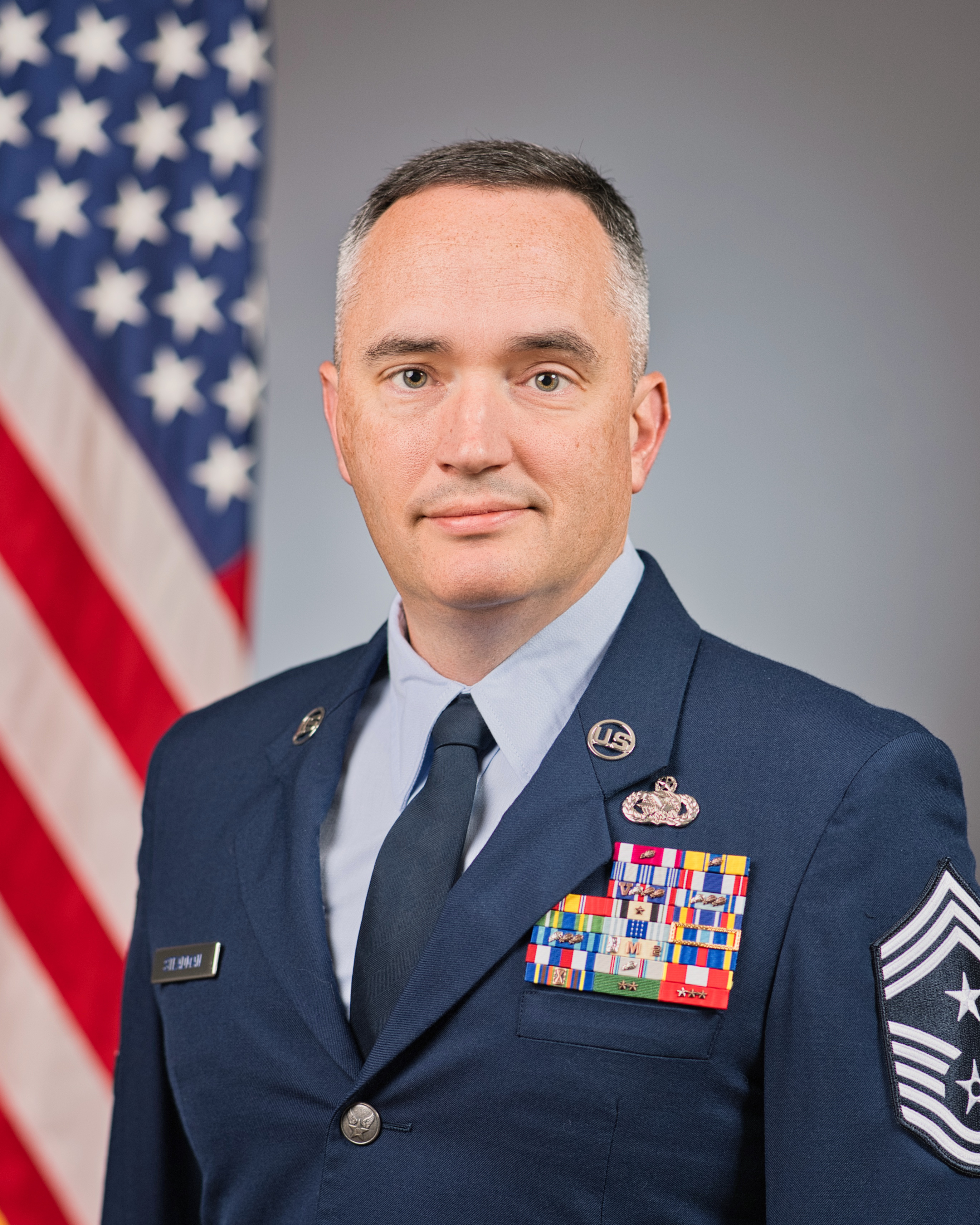 Official portrait of chief master sergeant Jeffrey Stebbins Official portrait of chief master sergeant Jeffrey Stebbins